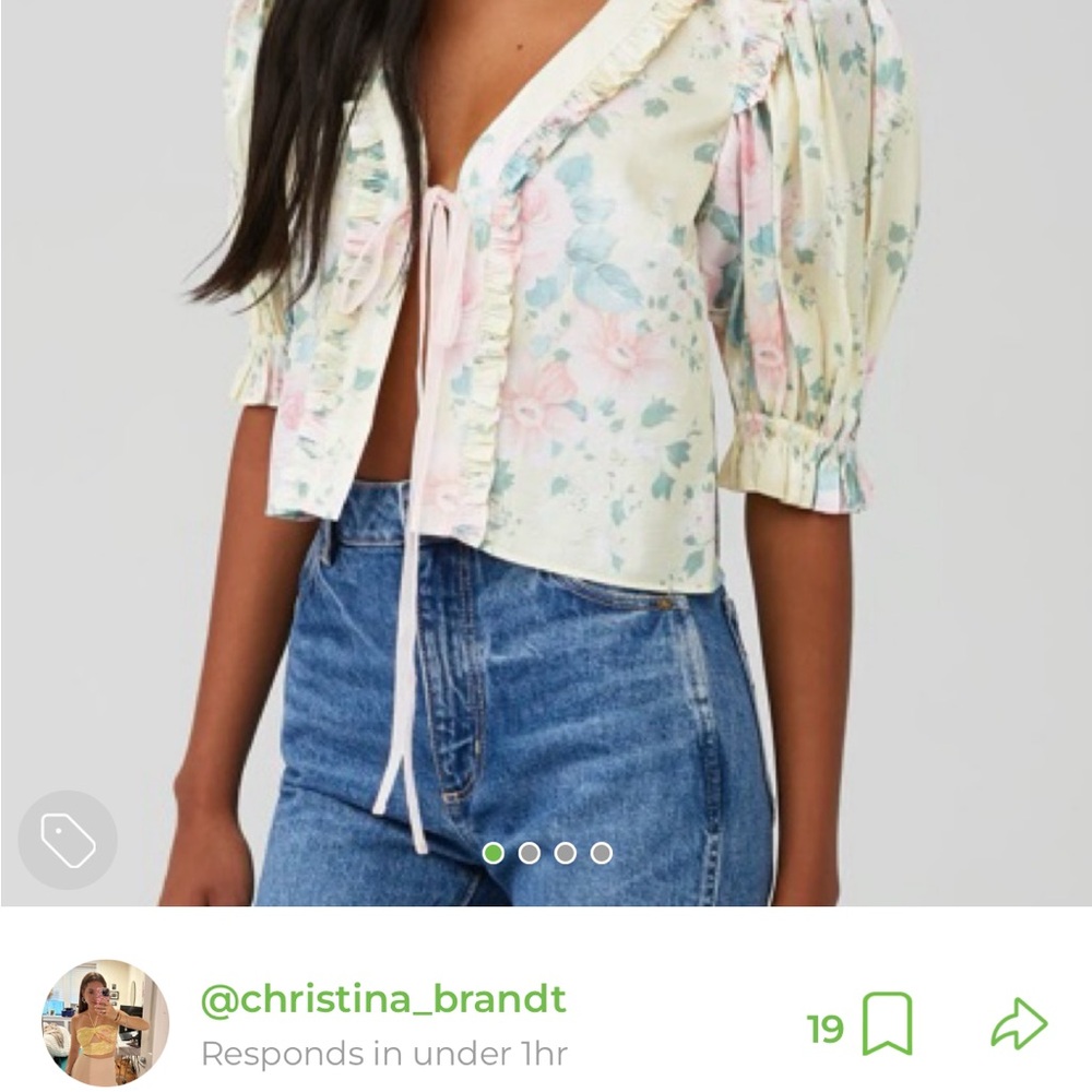 Selkie Paper Doll Blouse